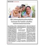 Weser Manager, Mit Lebensarbeitszeitmodellen Freiraum für Familie schaffen, DBZWK