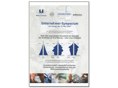 Bild Einladung Unternehmer-Symposium Schorndorf 2007