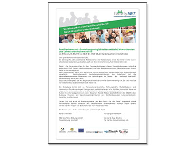 Bild Einladung familyNET