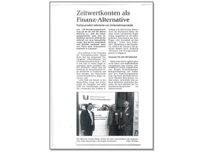 Bild Presse Symposium Cuxhaven