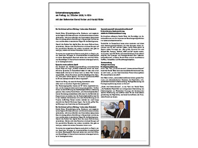 Bild Informationen Symposium Köln