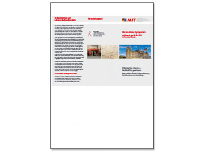 Bild Einladung Unternehmer-Symposium MIT KV Südwestpfalz