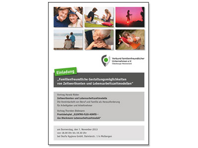 Bild Einladung Verbund familienfreundlicher Unternehmen