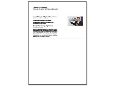 Bild Personal 2011 München