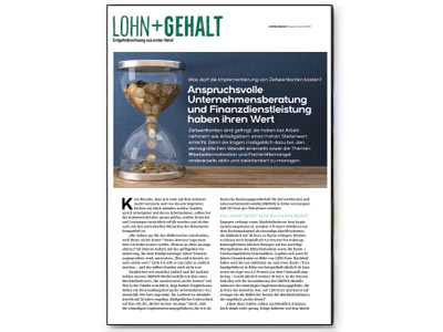 Bild Was darf die Implementierung von Zeitwertkonten kosten?