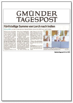 Spende nach Indien, Soziale Verantwortung, DBZWK