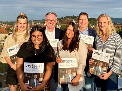 Bild zeitgeist-Team präsentiert Ausgabe 4 – mit sensationellen 102 Seiten