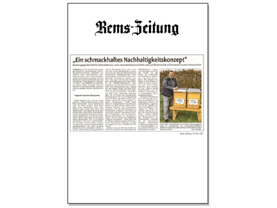 Bild „Sichtbar schmackhaftes Nachhaltigkeitskonzept“