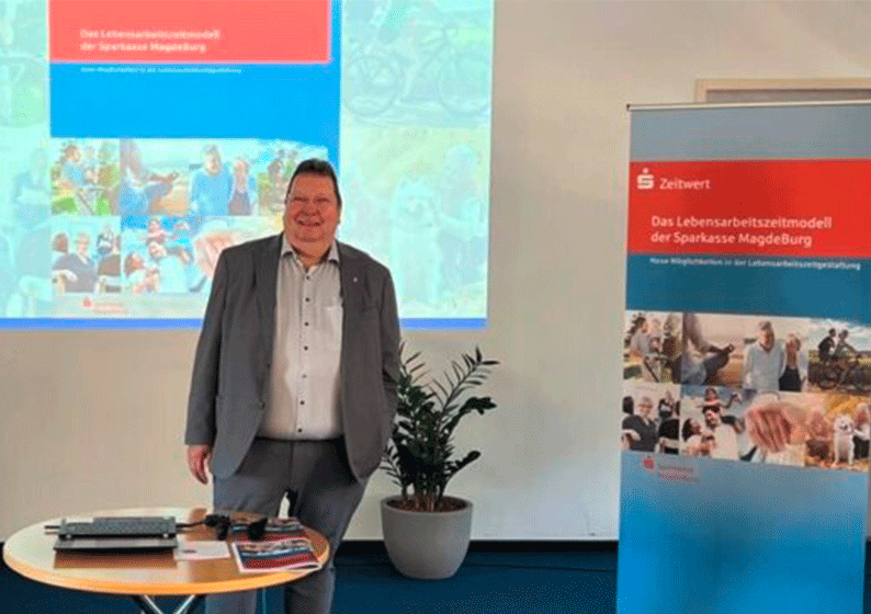 Bild „Zeitwert“-Modell in der Sparkasse MagdeBurg