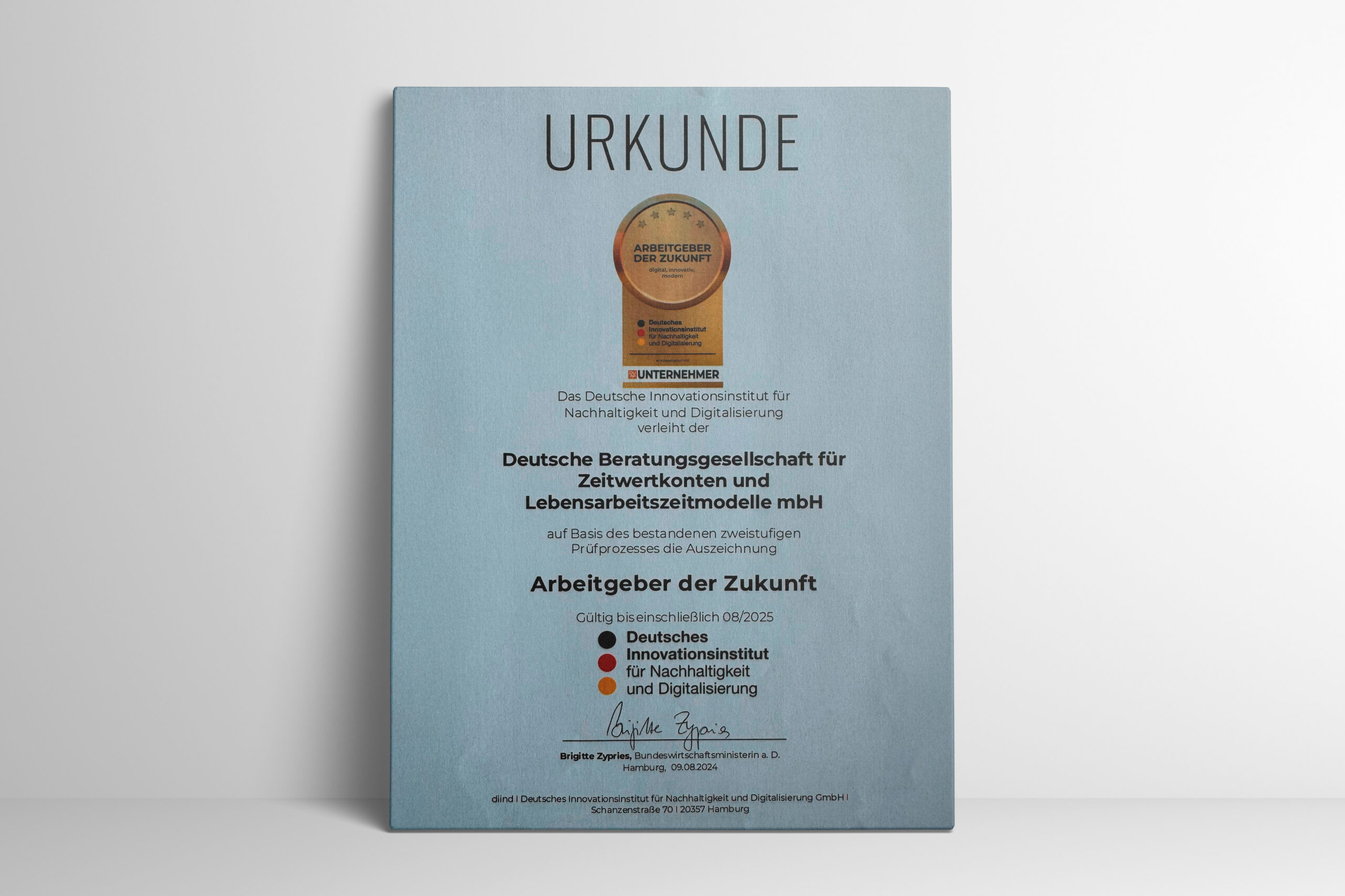 Bild DBZWK ist erneut „Arbeitgeber der Zukunft“