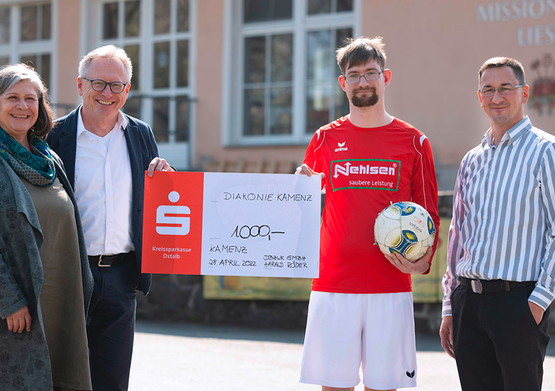 Bild DBZWK spendet für integratives Fußballturnier „Isar-Cup“