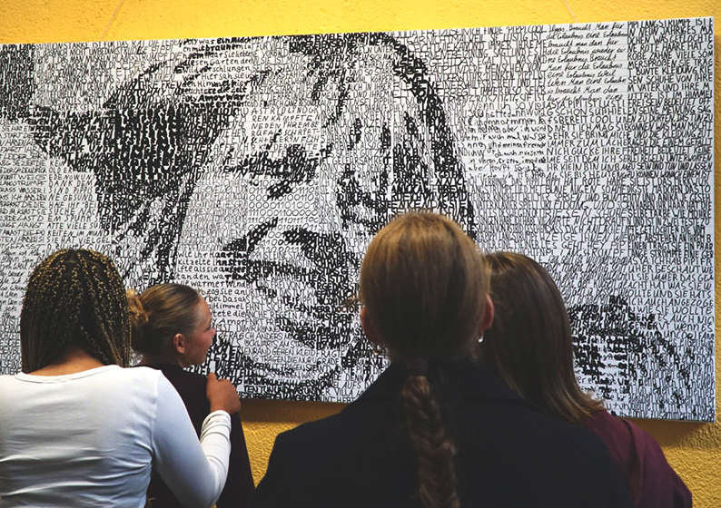 Bild Wortmalerei fördert kulturelles Miteinander