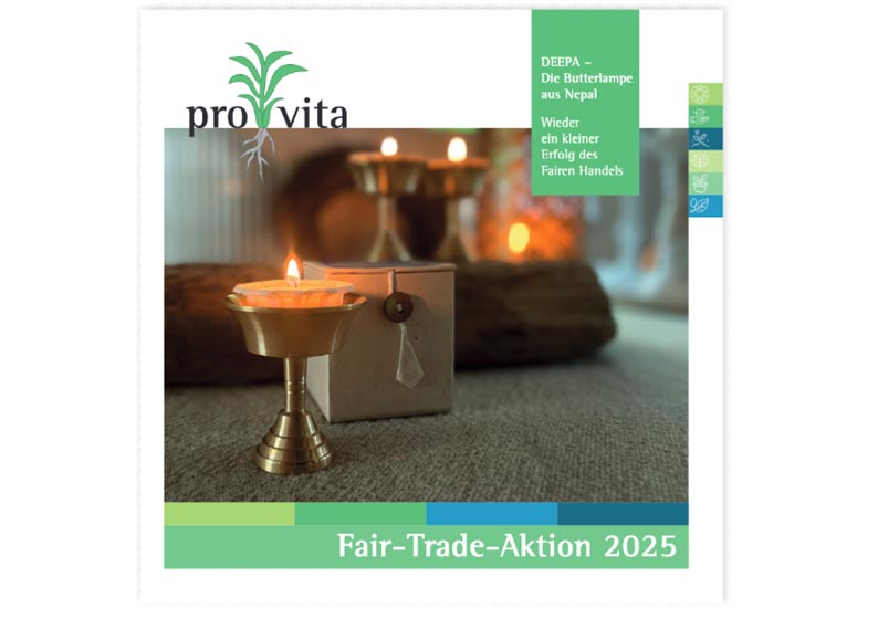 Bild Fair-Trade-Aktion 2025: Die Butterlampe aus Nepal