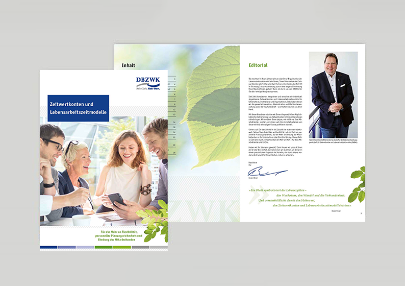 Bild Informationsbroschüre für Arbeitgebende